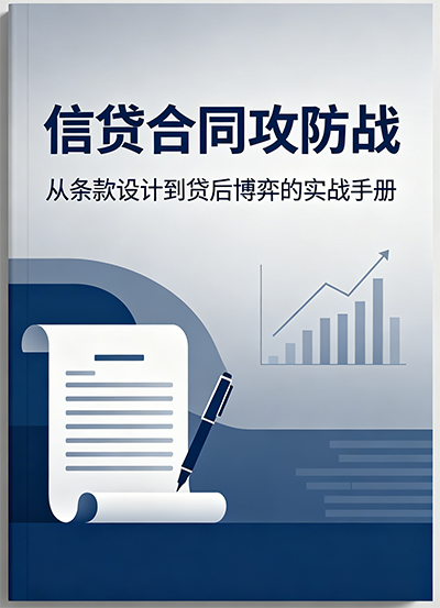 信贷合同攻防战：从条款设计到贷后博弈的实战手册